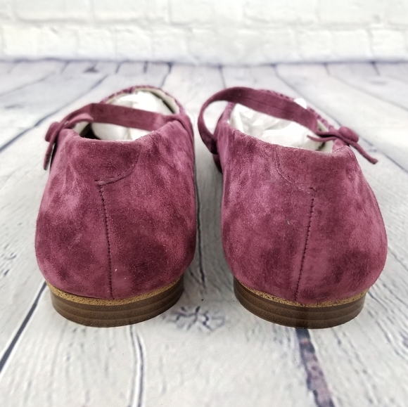 VOKO VITAL | suede pointed toe maryjane flats - Picture 4 of 6